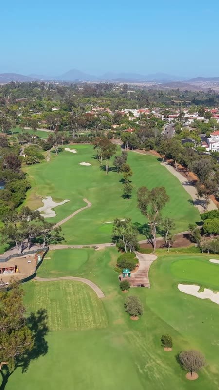 Rancho Santa Fe Aerial Drone View 18 (Vertical)