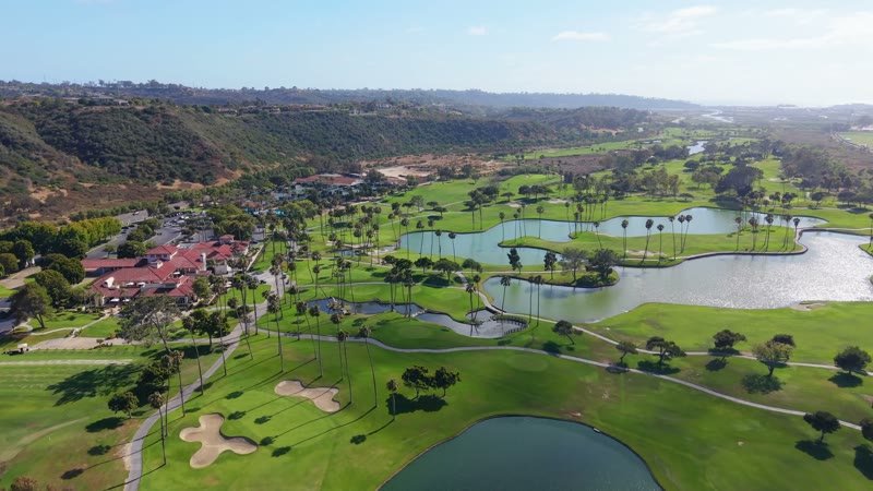 Rancho Santa Fe Aerial Drone View 2
