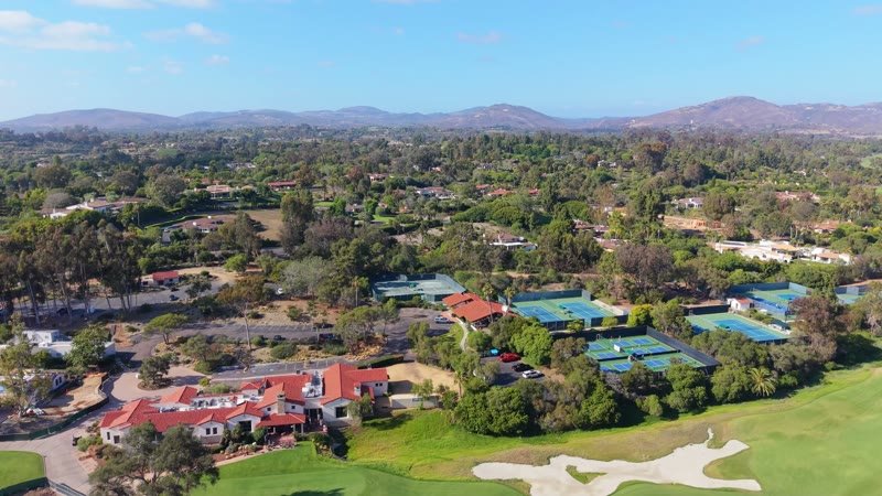 Rancho Santa Fe Aerial Drone View 20