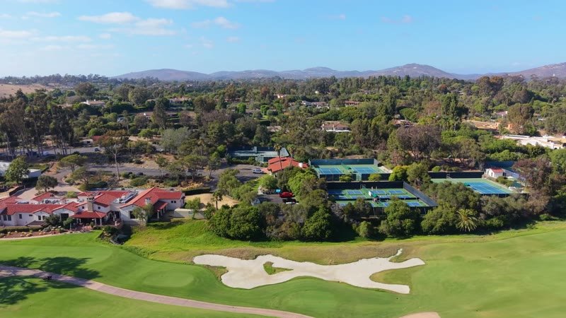 Rancho Santa Fe Aerial Drone View 21