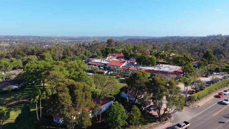 Rancho Santa Fe Aerial Drone View 22