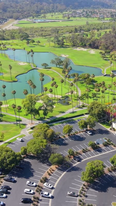 Rancho Santa Fe Aerial Drone View 5 (Vertical)