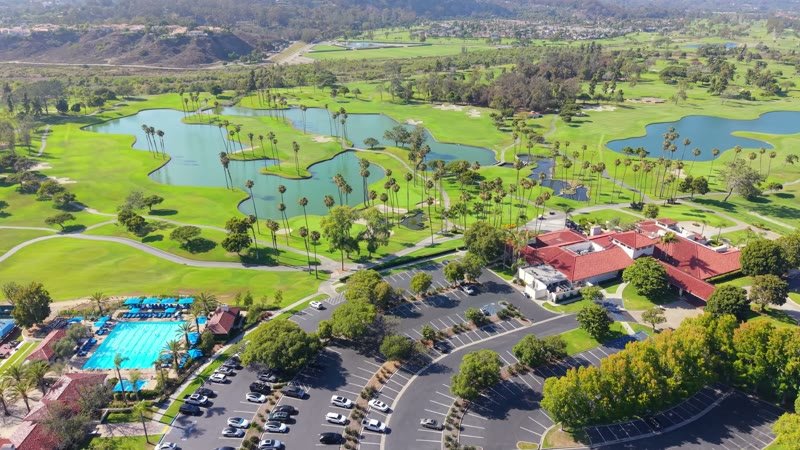 Rancho Santa Fe Aerial Drone View 5
