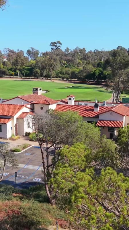 Rancho Santa Fe Aerial Drone View 9 (Vertical)