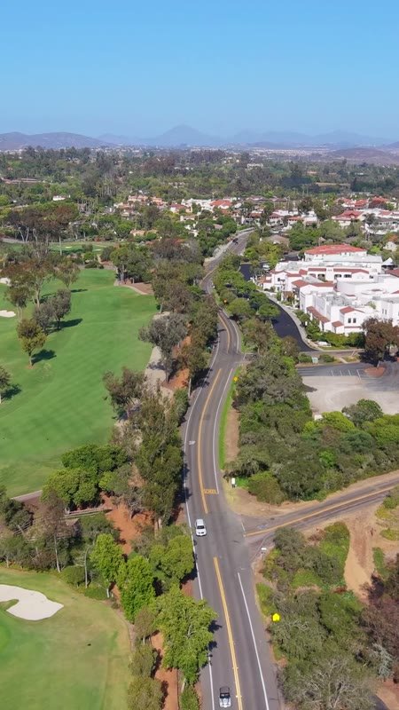 Rancho Santa Fe Aerial Drone Photo 19-1 (Vertical)