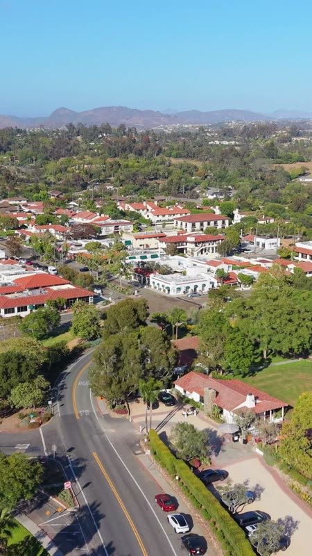 Rancho Santa Fe Aerial Drone Photo 27-1 (Vertical)