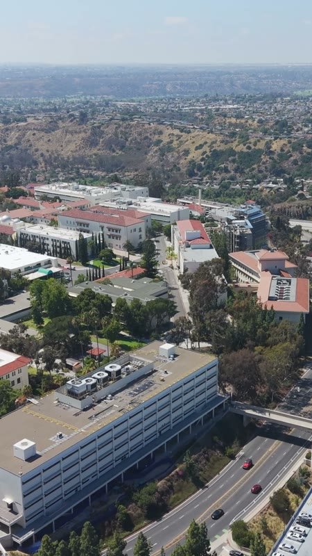 San Diego State University Aerial Drone View 12 (Vertical)