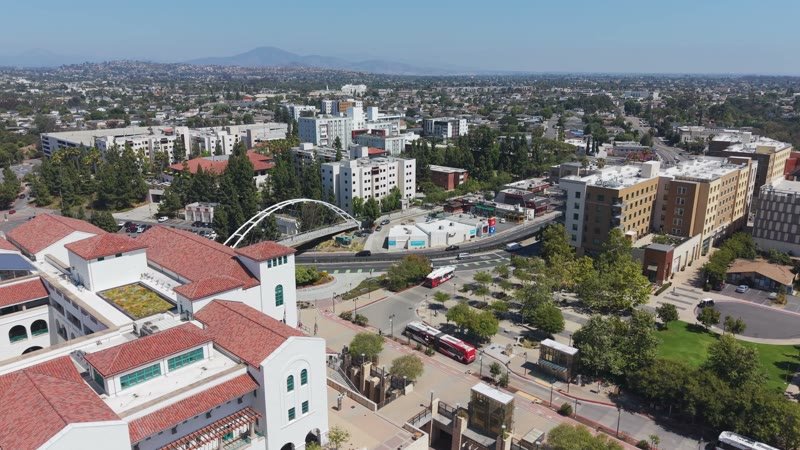 San Diego State University Aerial Drone View 16