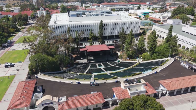 San Diego State University Aerial Drone View 17