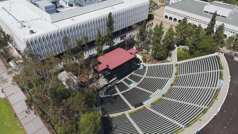 San Diego State University Aerial Drone View 18