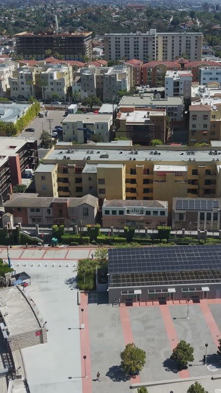 San Diego State University Aerial Drone View 2 (Vertical)