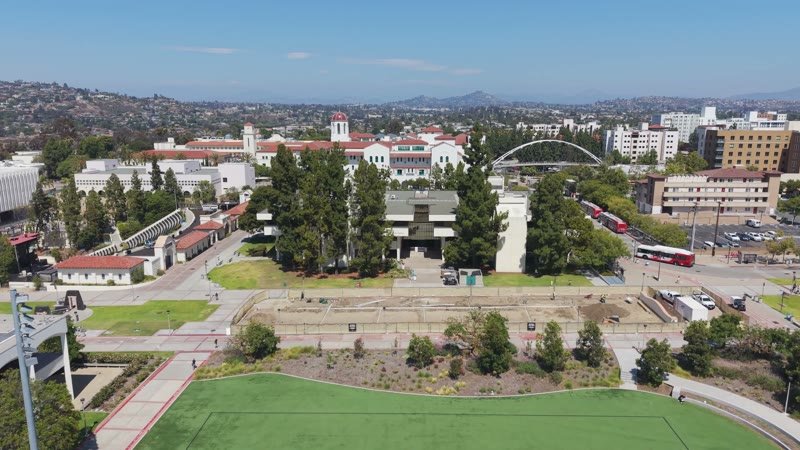 San Diego State University Aerial Drone View 20