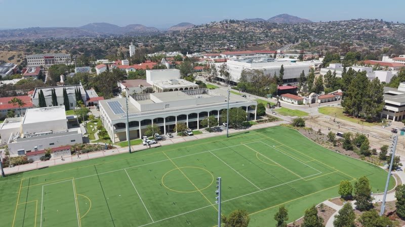 San Diego State University Aerial Drone View 21