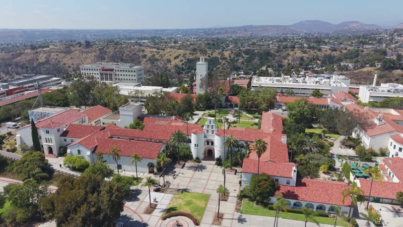 San Diego State University Aerial Drone View 4