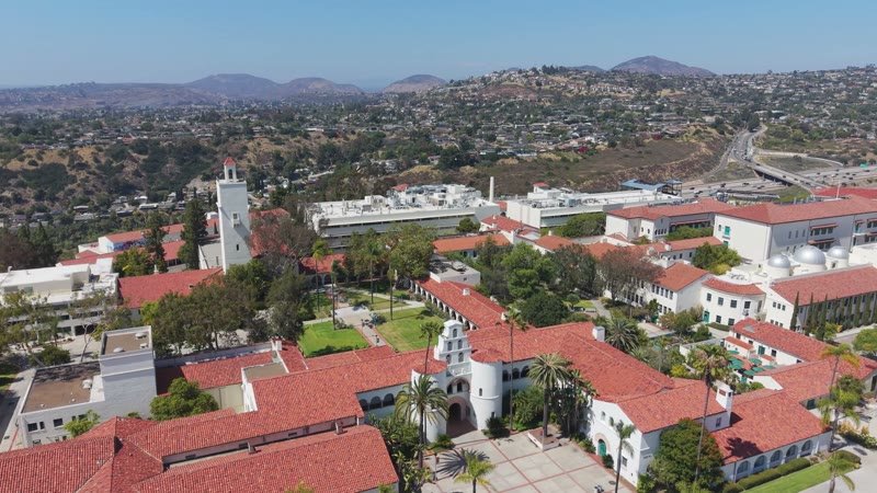 San Diego State University Aerial Drone View 5
