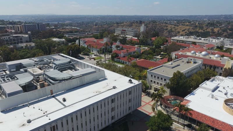 San Diego State University Aerial Drone View 8