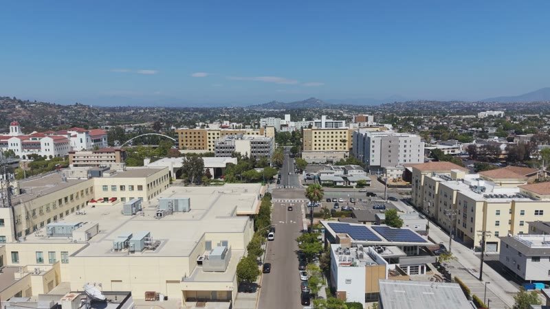 San Diego State University Aerial Drone Photo 114