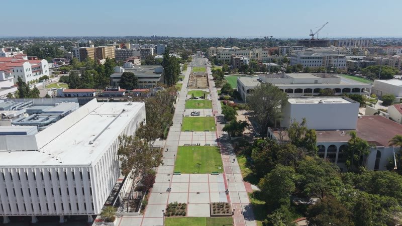 San Diego State University Aerial Drone Photo 26