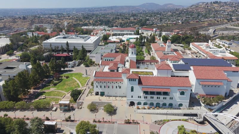 San Diego State University Aerial Drone Photo 79