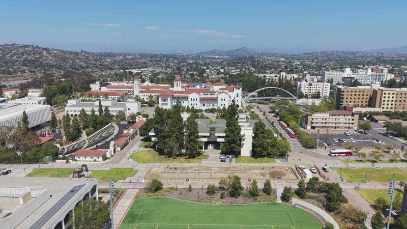 San Diego State University Aerial Drone Photo 97