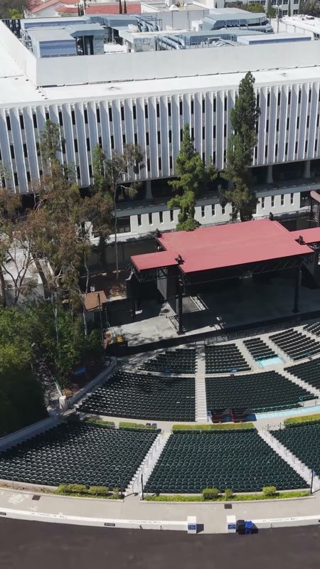 San Diego State University Aerial Drone Photo 90 (Vertical)