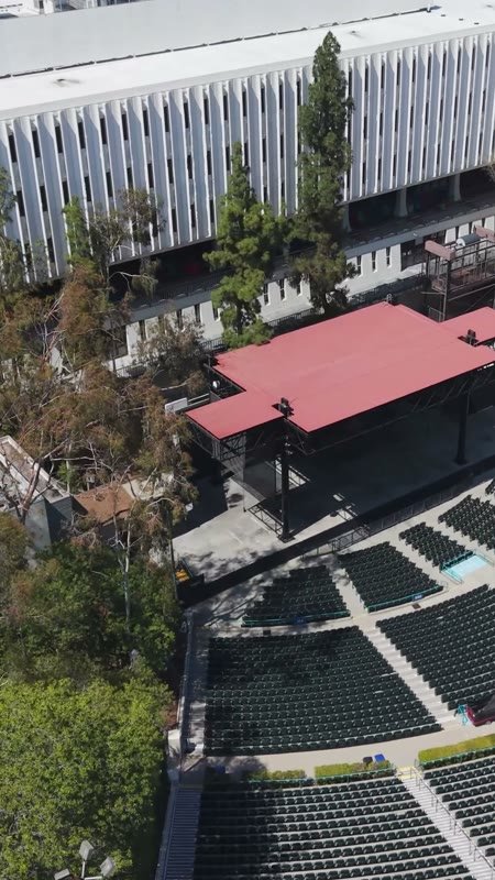 San Diego State University Aerial Drone Photo 91 (Vertical)