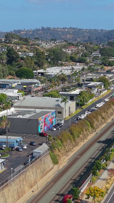 Solana Beach Aerial Drone Photo 1-1 (Vertical)