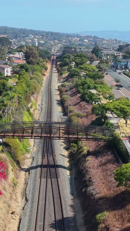 Solana Beach Aerial Drone Photo 2-4 (Vertical)