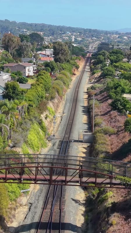 Solana Beach Aerial Drone Photo 2-5 (Vertical)