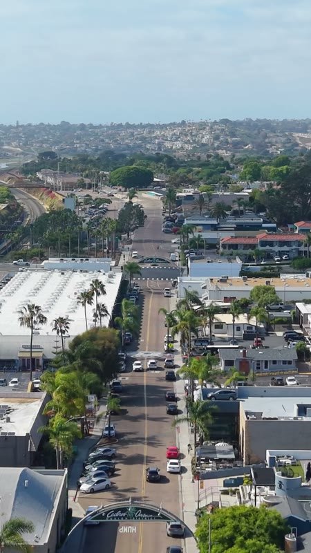 Solana Beach Aerial Drone Photo 5-1 (Vertical)