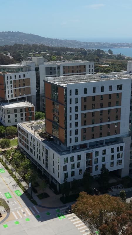 UC San Diego Aerial Drone View 4 (Vertical)