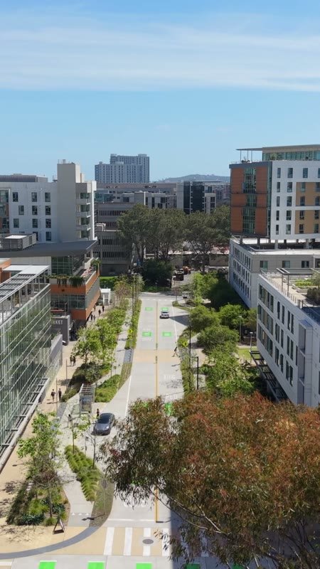 UC San Diego Aerial Drone Photo 6-1 (Vertical)