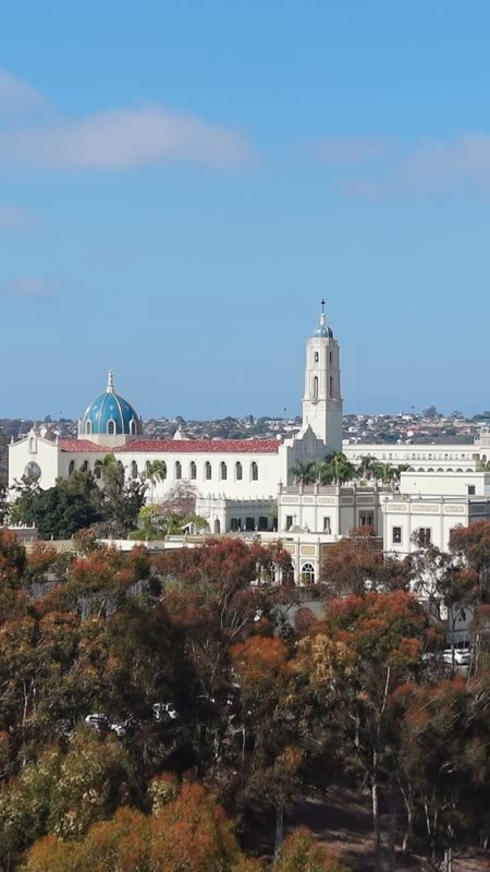 University of San Diego Aerial Drone View 1 (Vertical)