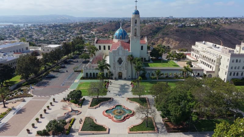 University of San Diego Aerial Drone View 10