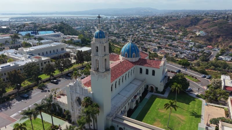University of San Diego Aerial Drone View 11