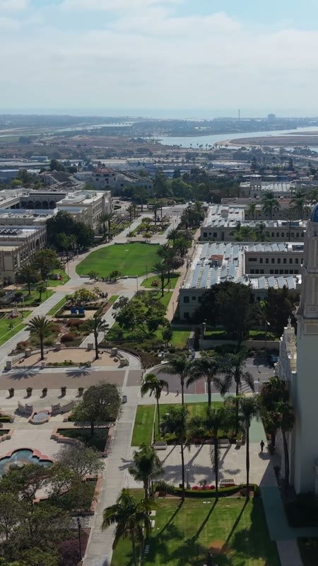 University of San Diego Aerial Drone View 12 (Vertical)