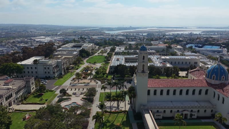 University of San Diego Aerial Drone View 12