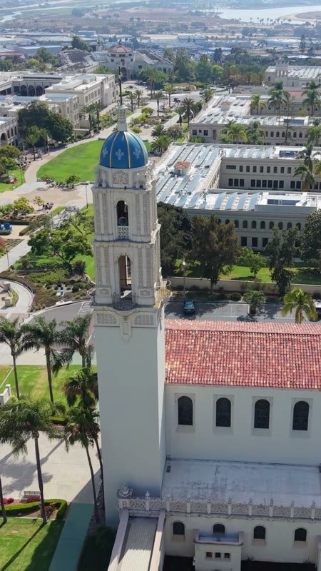 University of San Diego Aerial Drone View 13 (Vertical)