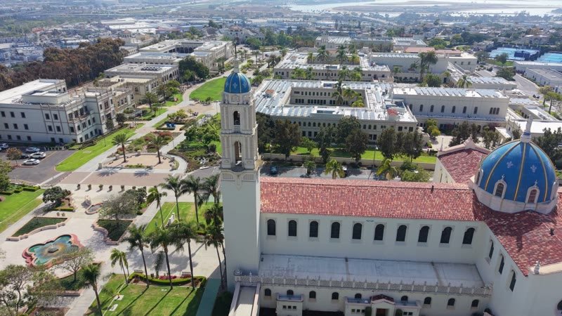University of San Diego Aerial Drone View 13