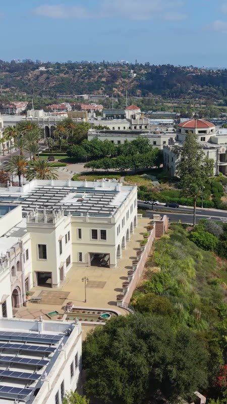 University of San Diego Aerial Drone View 17 (Vertical)