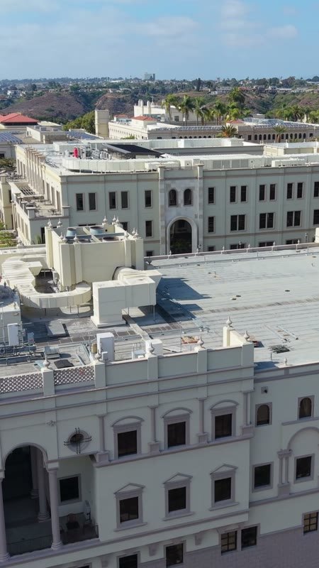 University of San Diego Aerial Drone View 2 (Vertical)