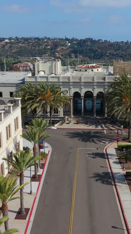 University of San Diego Aerial Drone View 6 (Vertical)