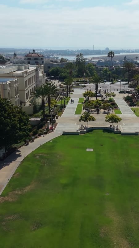 University of San Diego Aerial Drone View 7 (Vertical)