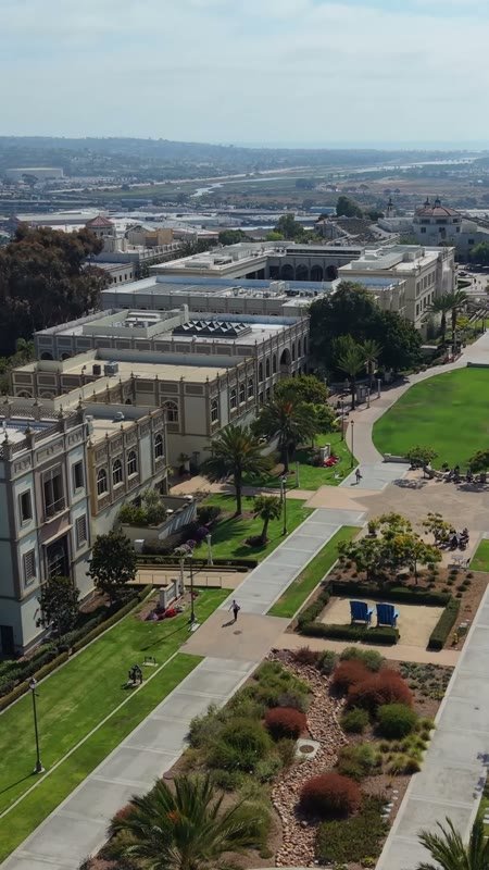 University of San Diego Aerial Drone View 8 (Vertical)