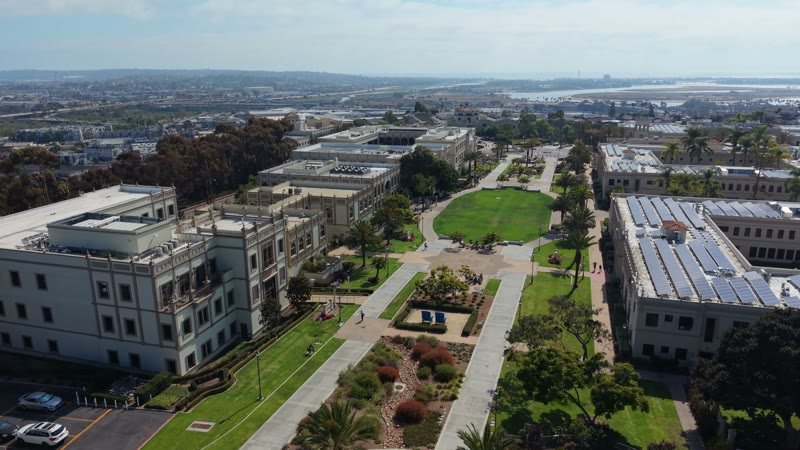 University of San Diego Aerial Drone View 8