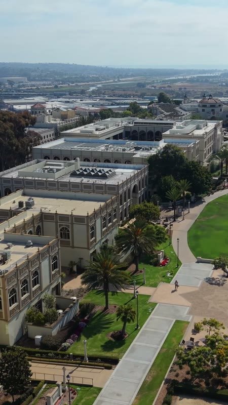 University of San Diego Aerial Drone Photo 32 (Vertical)