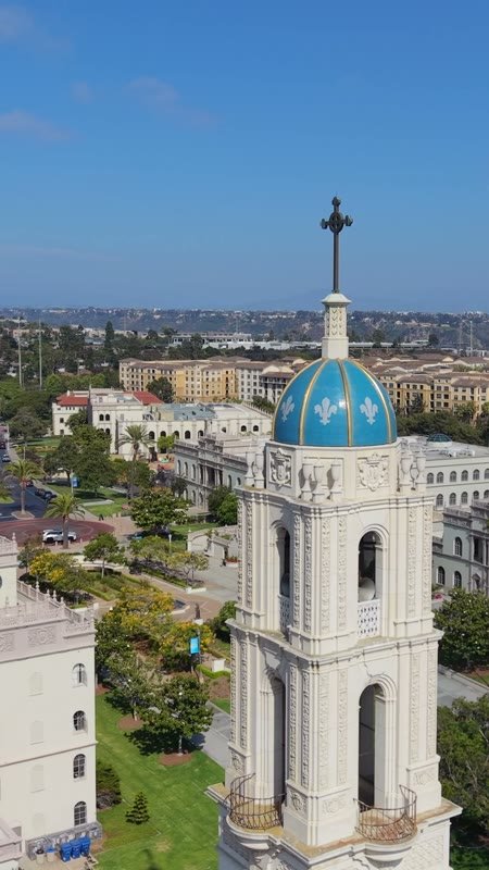 University of San Diego Aerial Drone Photo 34 (Vertical)