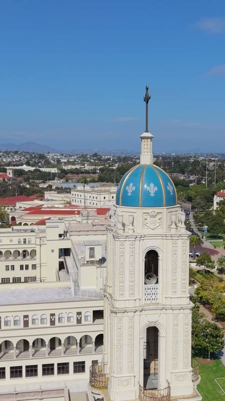 University of San Diego Aerial Drone Photo 35 (Vertical)