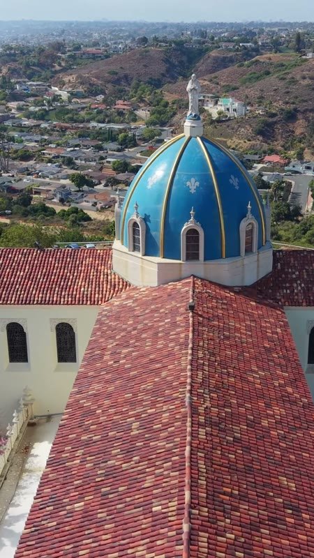 University of San Diego Aerial Drone Photo 41 (Vertical)