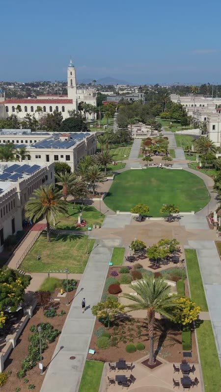 University of San Diego Aerial Drone Photo 60 (Vertical)